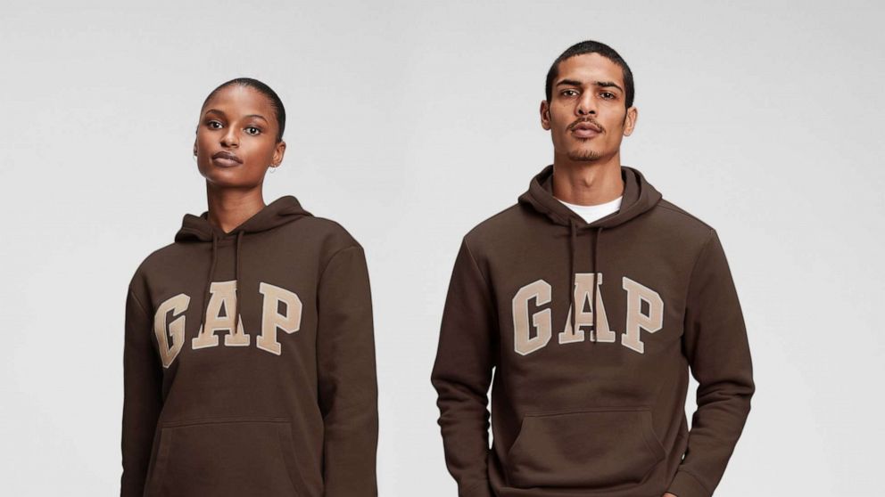 PHOTO: Gap is bringing back its classic Tik-Tok famous brown logo hoodie. 