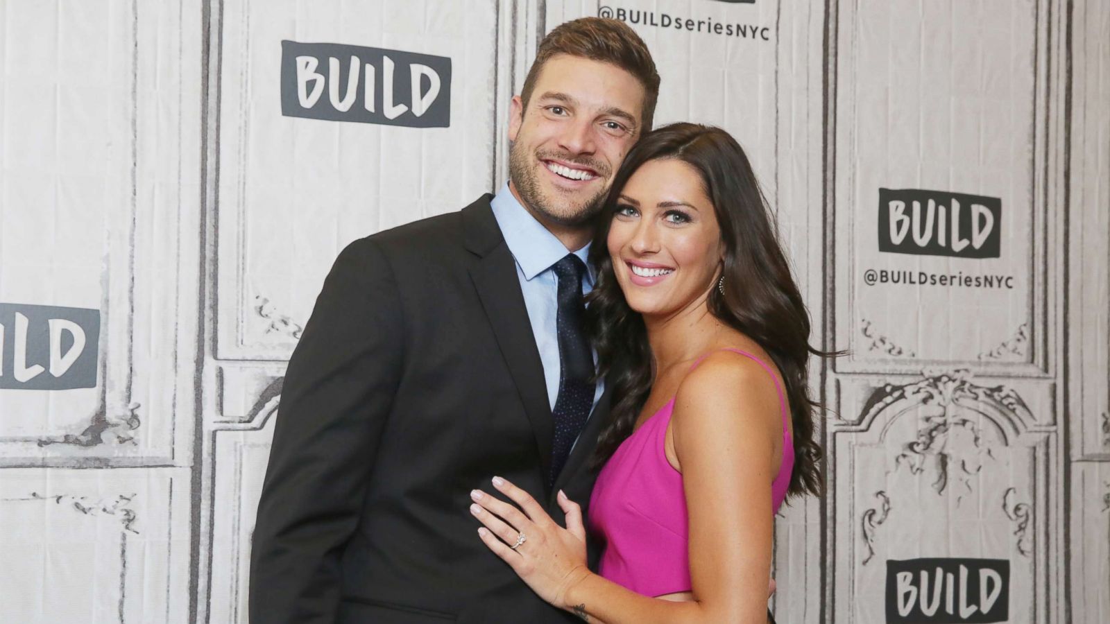 PHOTO: Garrett Yrigoyen and Becca Kufrin in New York City, Aug. 7, 2018.