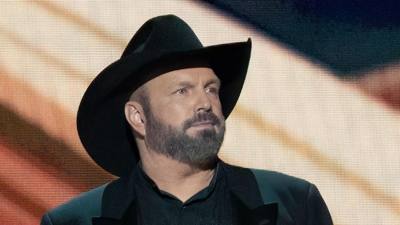 PHOTO: Garth Brooks performs during the Academy of Country Music Awards in Frisco, Texas, May 11, 2023.