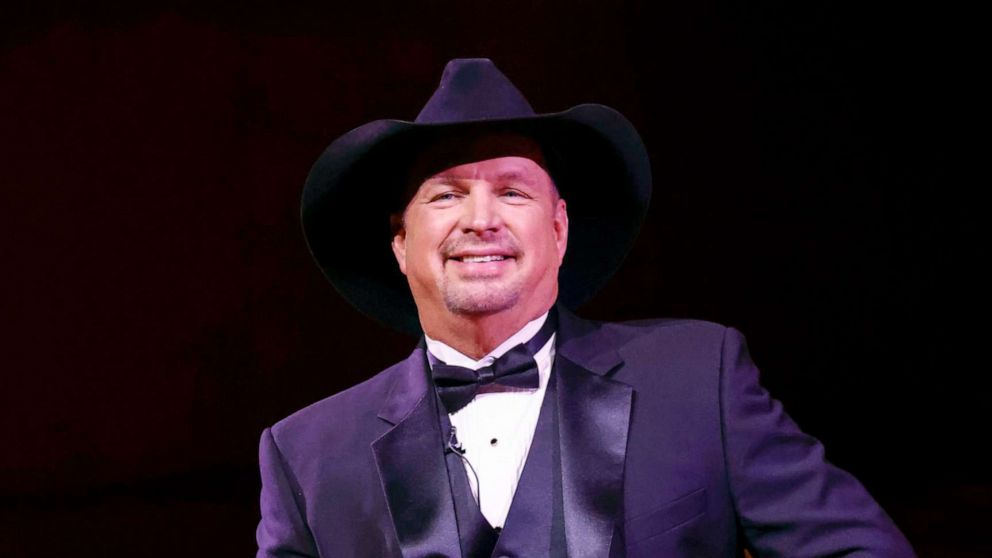 PHOTO: Garth Brooks speaks on stage during the 43rd annual Kennedy Center Honors at the Kennedy Center, May 21, 2021, in Washington, DC.