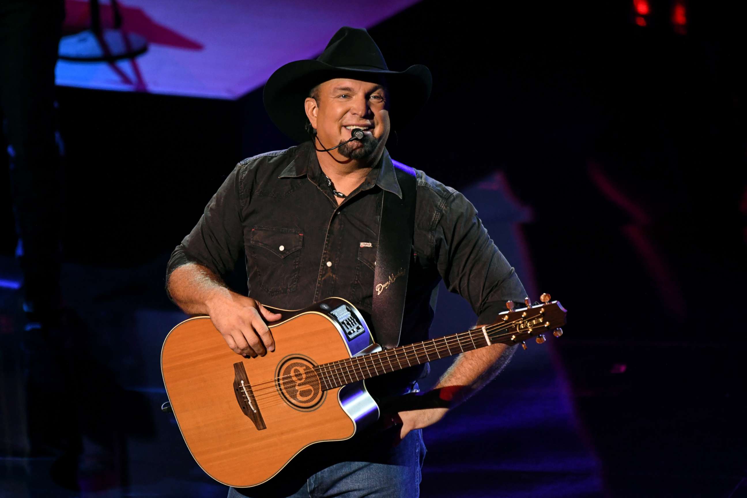 PHOTO: In this Oct. 14, 2020, file photo, Garth Brooks performs onstage at the 2020 Billboard Music Awards in Los Angeles.