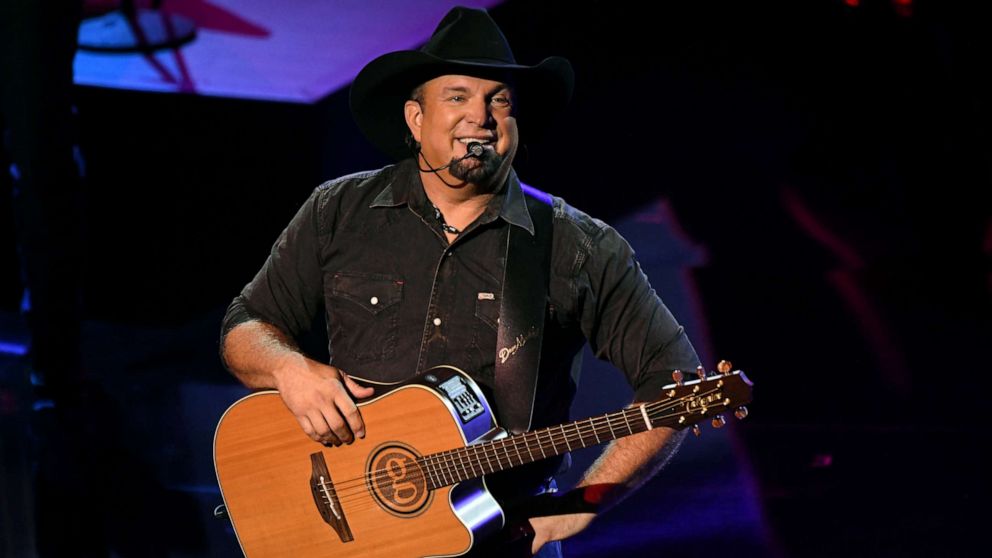 PHOTO: In this Oct. 14, 2020, file photo, Garth Brooks performs onstage at the 2020 Billboard Music Awards in Los Angeles.