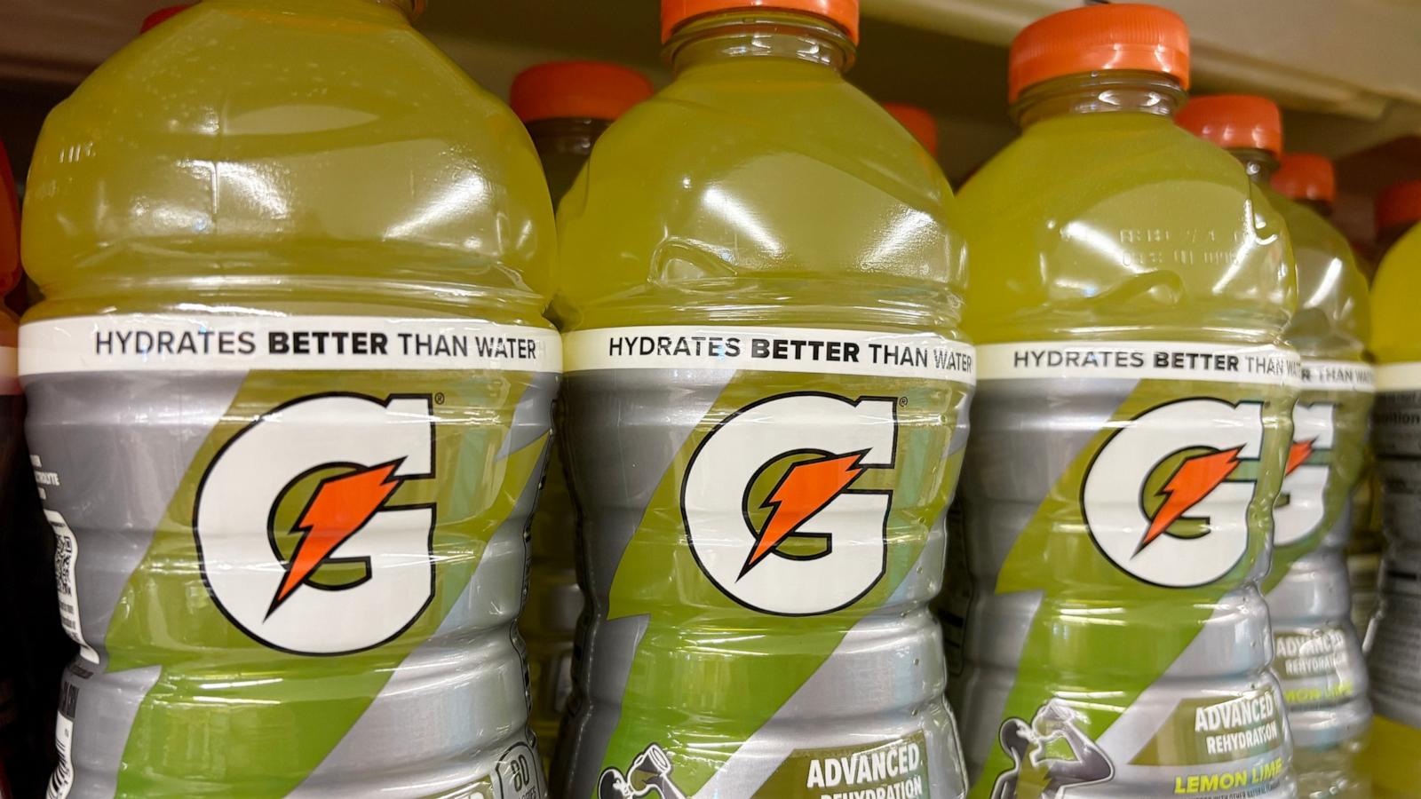 PHOTO: Gatorade lemon-lime beverage.