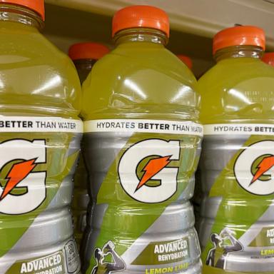 PHOTO: Gatorade lemon-lime beverage.