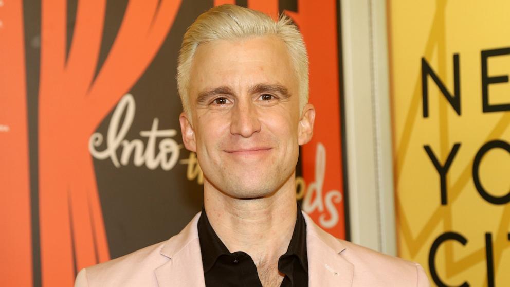 PHOTO: Gavin Creel poses at the Opening Night Gala for the Encores production of "Into The Woods" at New York City Center May 4, 2022.