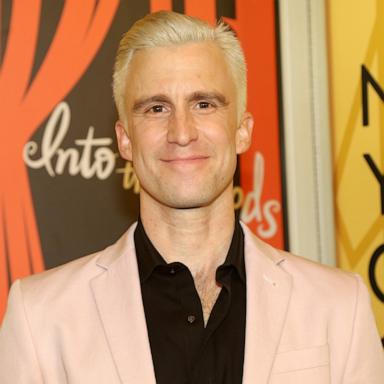 PHOTO: Gavin Creel poses at the Opening Night Gala for the Encores production of "Into The Woods" at New York City Center May 4, 2022.