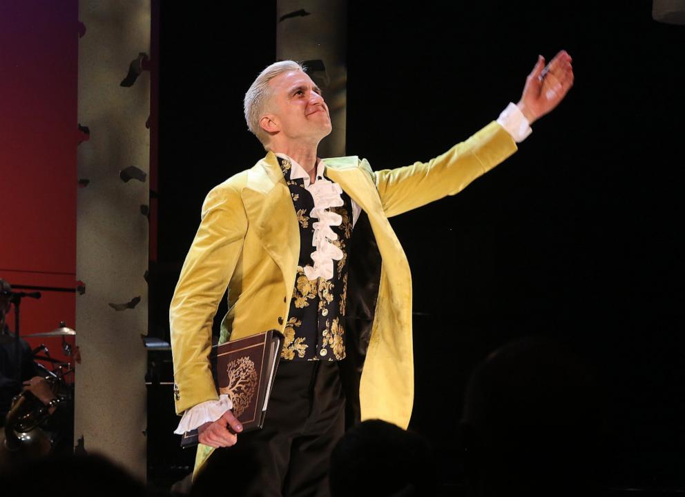 PHOTO: Gavin Creel during the Opening Night Gala for the Encores production curtain call for "Into The Woods" at New York City Center May 4, 2022.