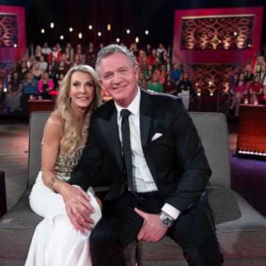 PHOTO: Joan Vassos and Chock Chapple are shown on "The Golden Bachelorette."