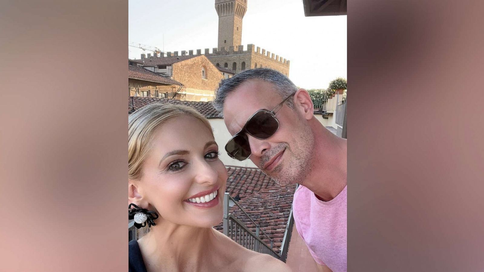 PHOTO: Sarah Michelle Gellar posted this photo on July 18, 2023 with her husband Freddie Prinze Jr. while on vacation in Italy.