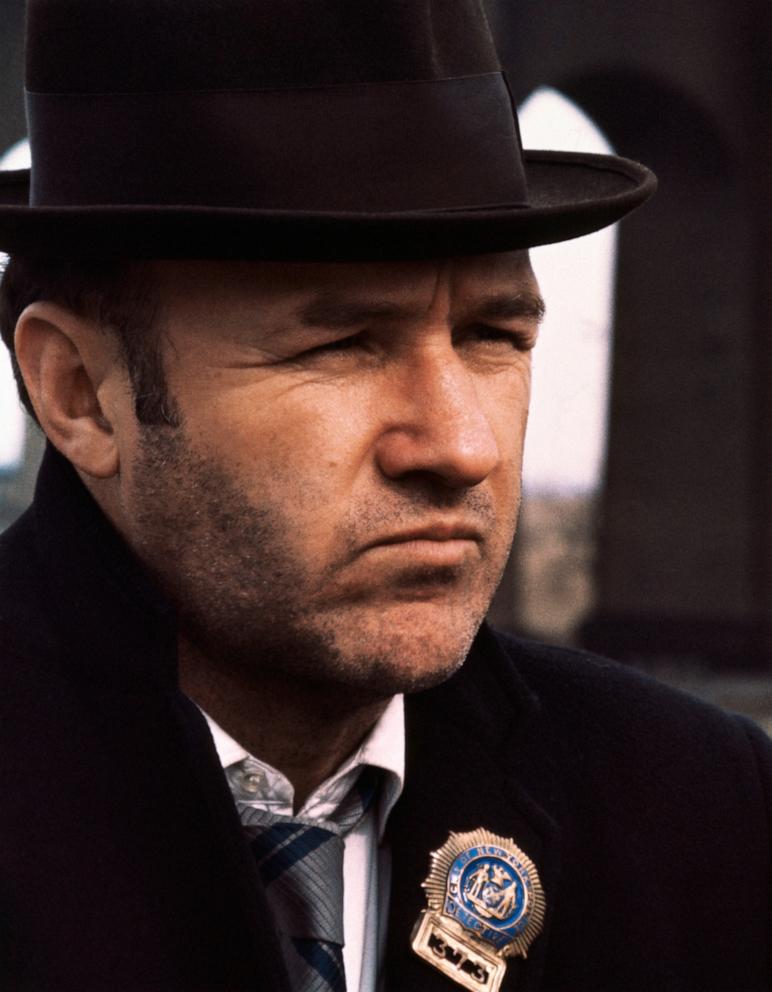 PHOTO: Actor Gene Hackman as Popeye Doyle in the movie The French Connection which won Picture of the Year and for which he won an Oscar.