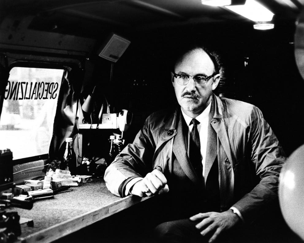 PHOTO: Actor Gene Hackman as' Harry Caul' in film "The Conversation," 1974. 