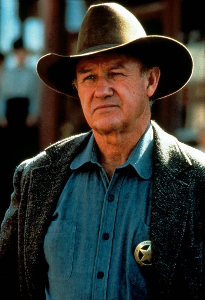 PHOTO: Gene Hackman on Unforgiven, 1992.