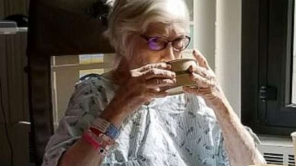 PHOTO: Geneva Wood, 90, of Washington, credits potato soup with helping her beat COVID-19.