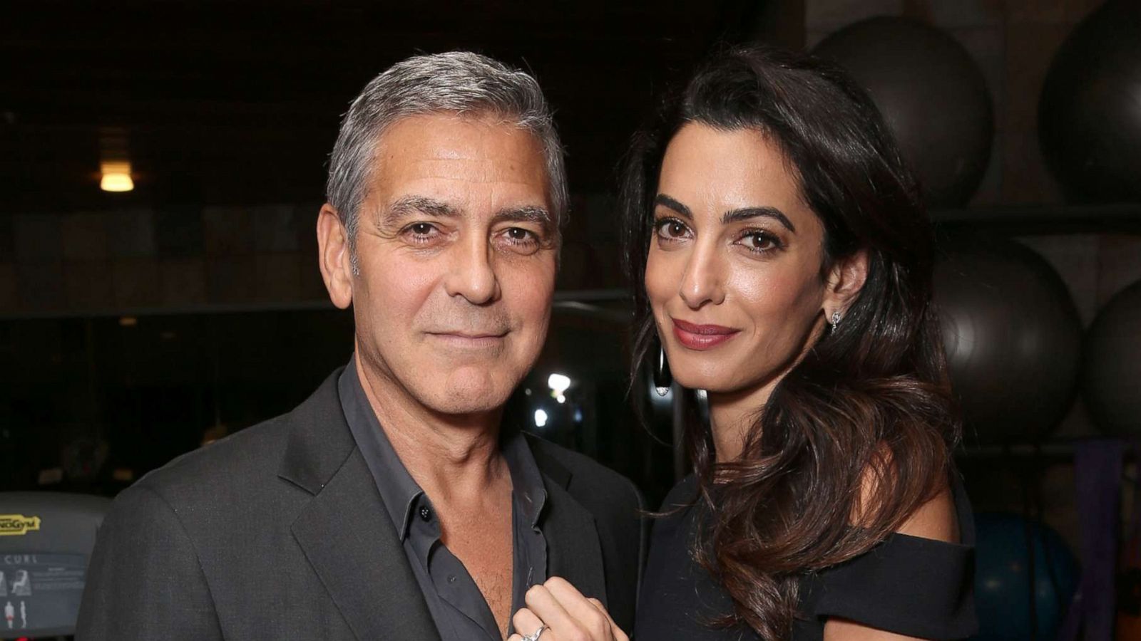 PHOTO: In this Oct. 1, 2016, file photo, George Clooney and Amal Clooney attend the MPTF 95th anniversary celebration with "Hollywood's Night Under The Stars" in Los Angeles.