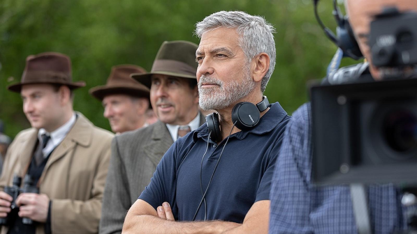 PHOTO: George Clooney is shown on the set of "The Boys In The Boat."