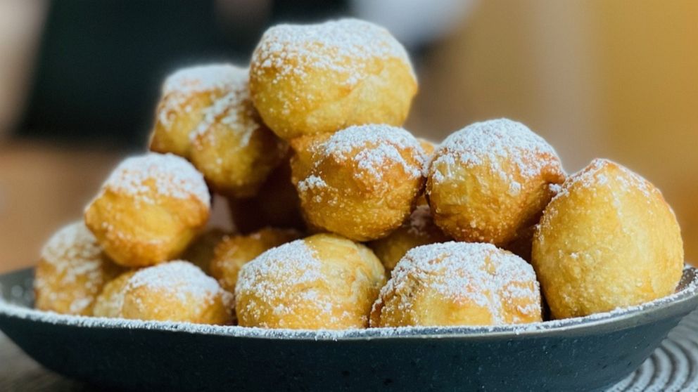 PHOTO: George Duran's Kazakh baursak fried dough.