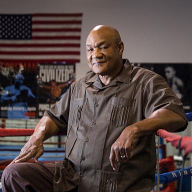 PHOTO: In this July 22, 2015, file photo, George Foreman, former heavyweight boxing champion poses for a portrait at the George Foreman Youth and Community Center in Houston.