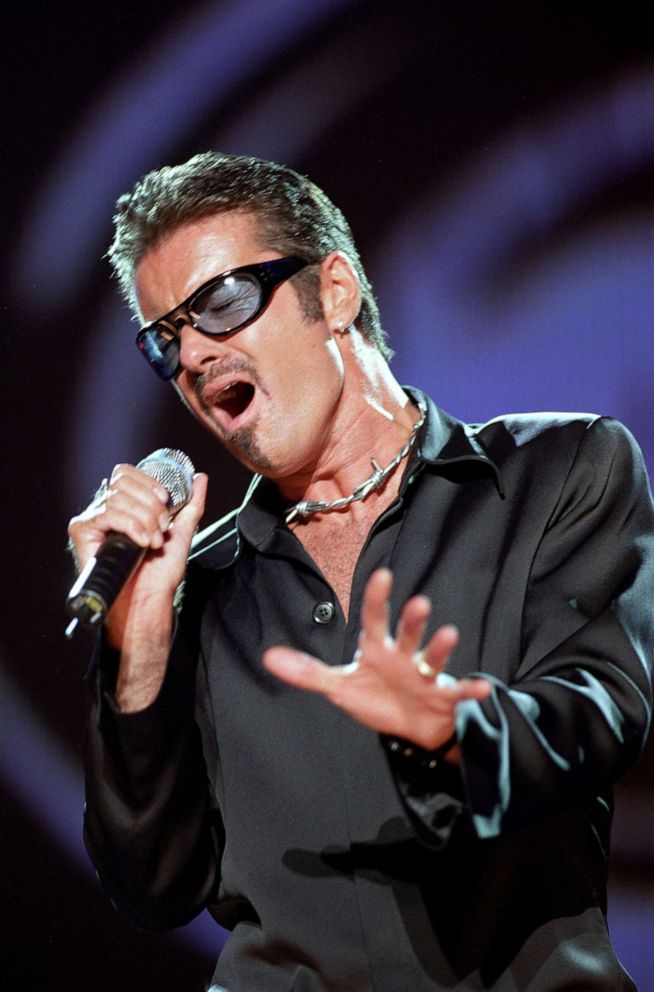 PHOTO: George Michael is pictured in an undated performance.