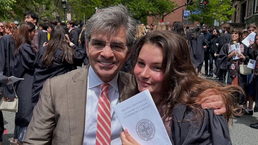 PHOTO: "Good Morning America" co-anchor George Stephanopoulos shared photos on Instagram from his daughter Elliott's graduation from Brown University.