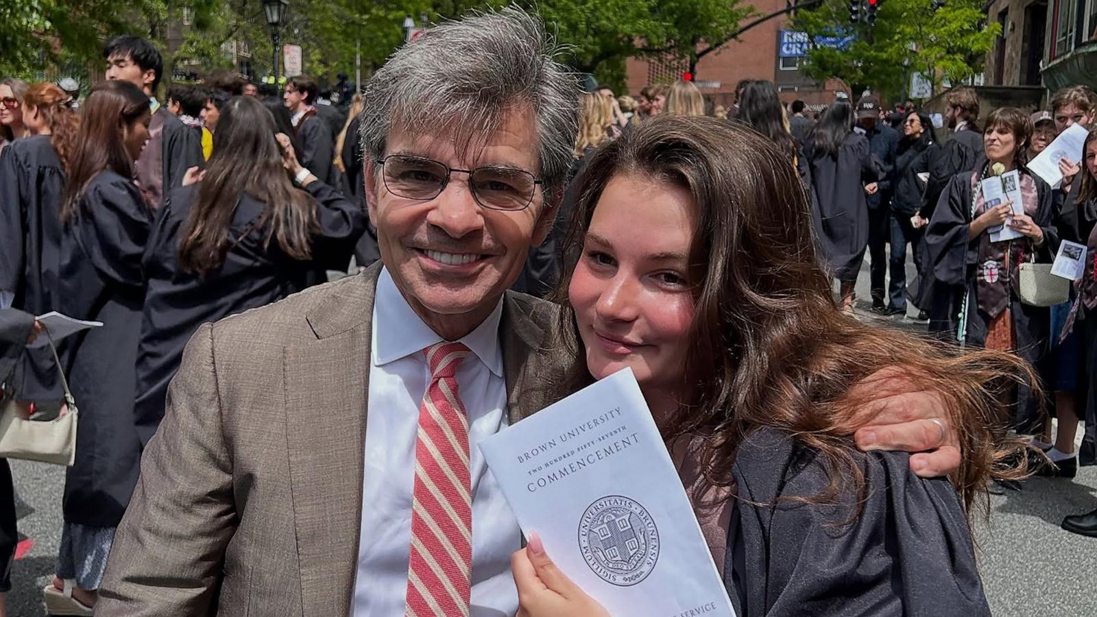 PHOTO: "Good Morning America" co-anchor George Stephanopoulos shared photos on Instagram from his daughter Elliott's graduation from Brown University.