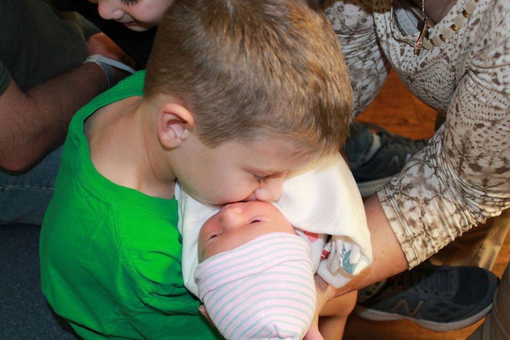 PHOTO: Katherine Brower, now 1 week old, wasn't due to arrive until Sept. 25, but the child came early at 39 weeks, at Candler Hospital in Savannah, Georgia.