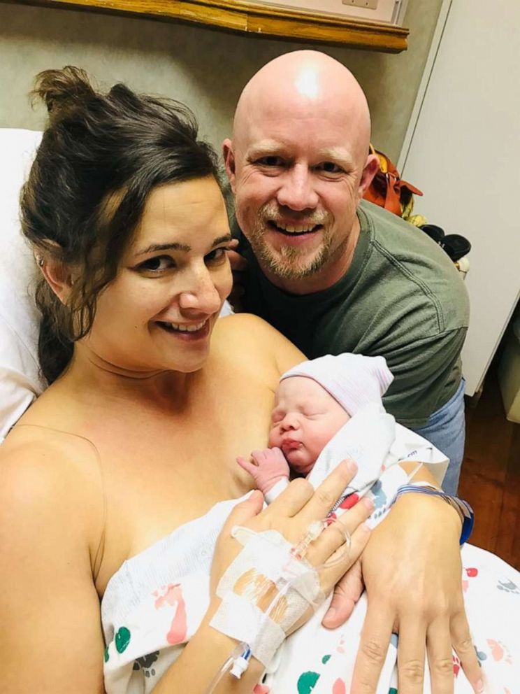 PHOTO: Katherine Brower, now 1 week old, wasn't due to arrive until Sept. 25, but the child came early at 39 weeks, at Candler Hospital in Savannah, Georgia.