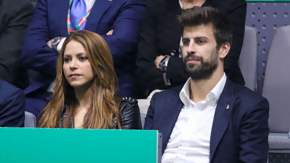 PHOTO: Shakira and Gerard Pique attend the Davis Cup Final, Nov. 24, 2019, in Madrid, Spain.
