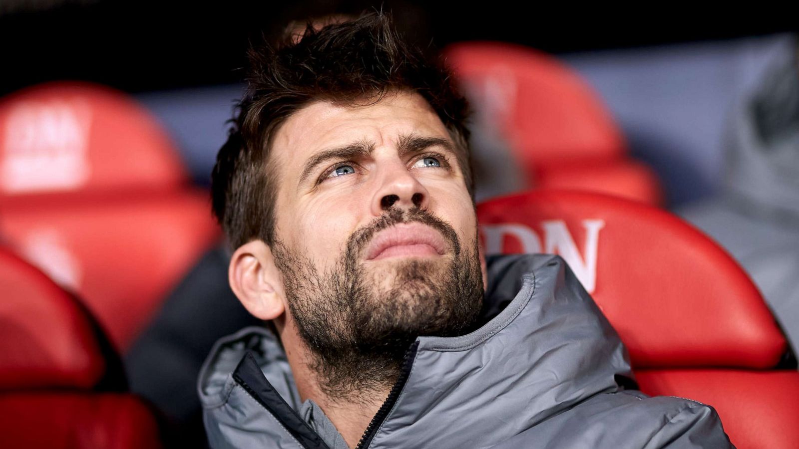 PHOTO: Gerard Pique of FC Barcelona before a LaLiga Santander match, Nov. 8, 2022, in Pamplona, Spain.