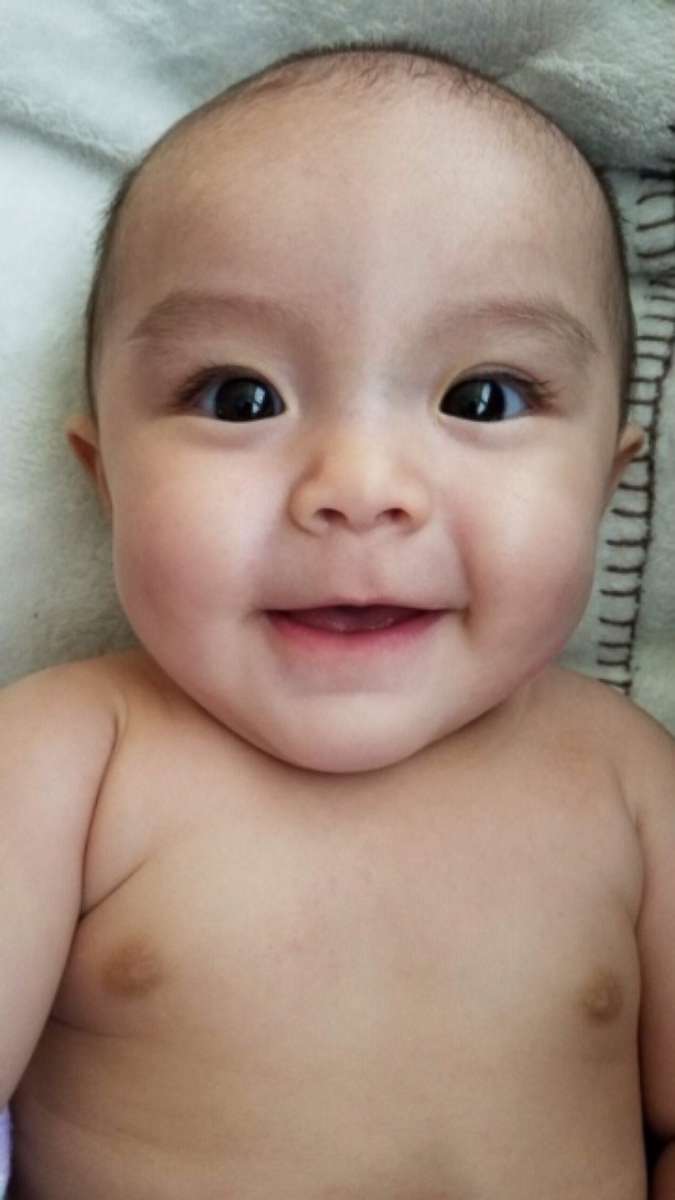 PHOTO: One-year-old Kairi Yang from Hickory, N.C., is the new Gerber Spokesbaby.