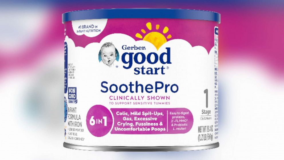 PHOTO: Perrigo Company plc is issuing a voluntary recall of certain lots of Gerber® Good Start® SootheProTM Powdered Infant Formula in the U.S., that were manufactured at the Company’s Gateway Eau Claire, Wisconsin manufacturing facility.