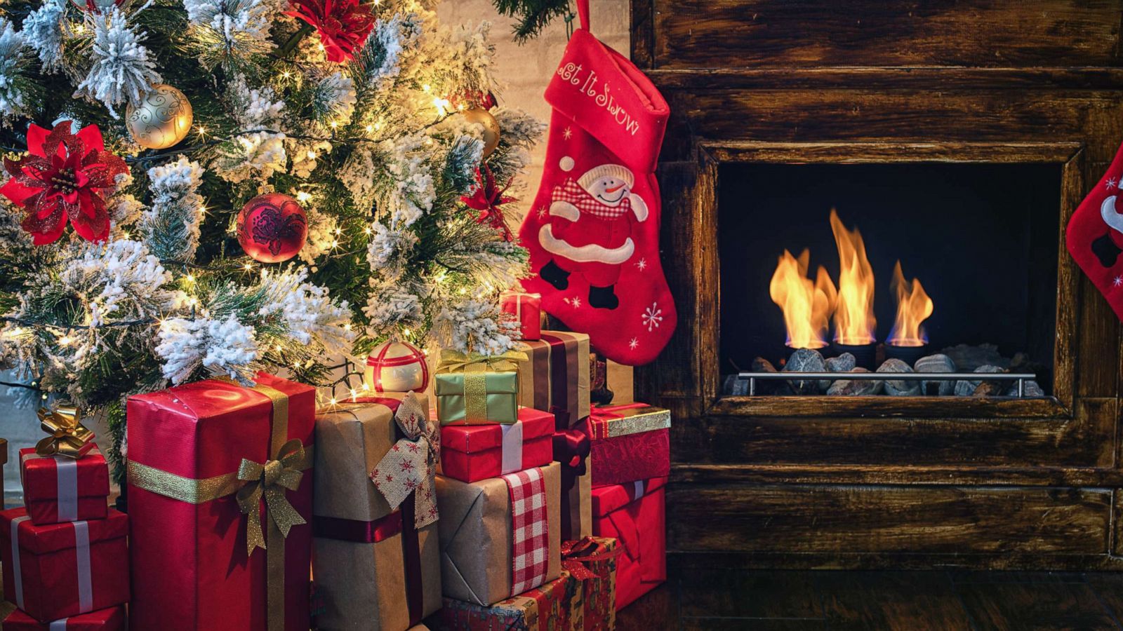 PHOTO: Presents wrapped under a Christmas tree in this undated stock photo.