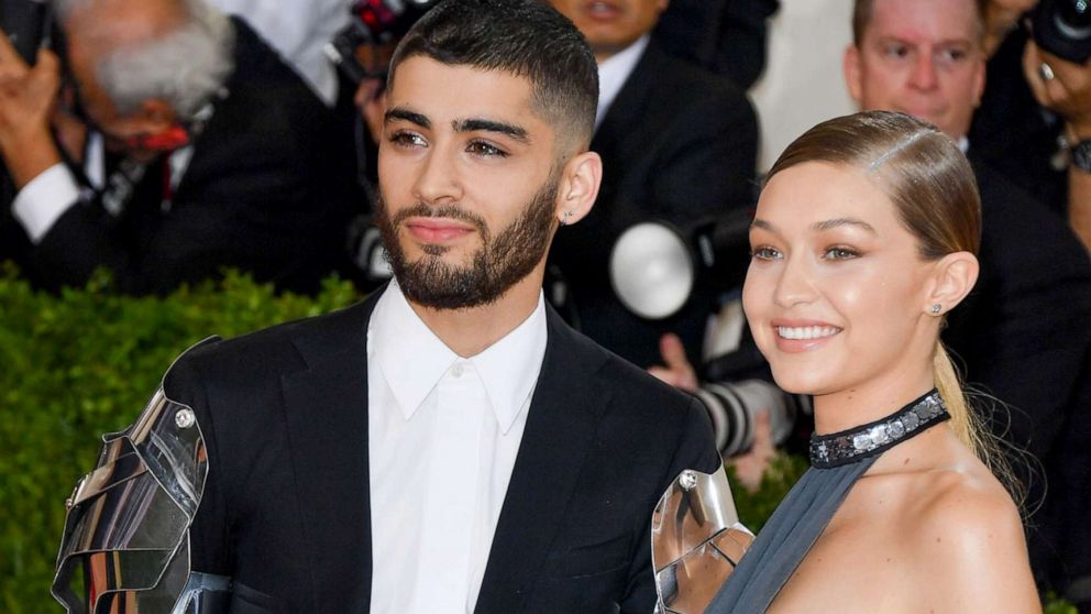PHOTO: Zayn Malik and Gigi Hadid attend the Costume Institute Gala at the Metropolitan Museum of Art in New York, May 2, 2016.