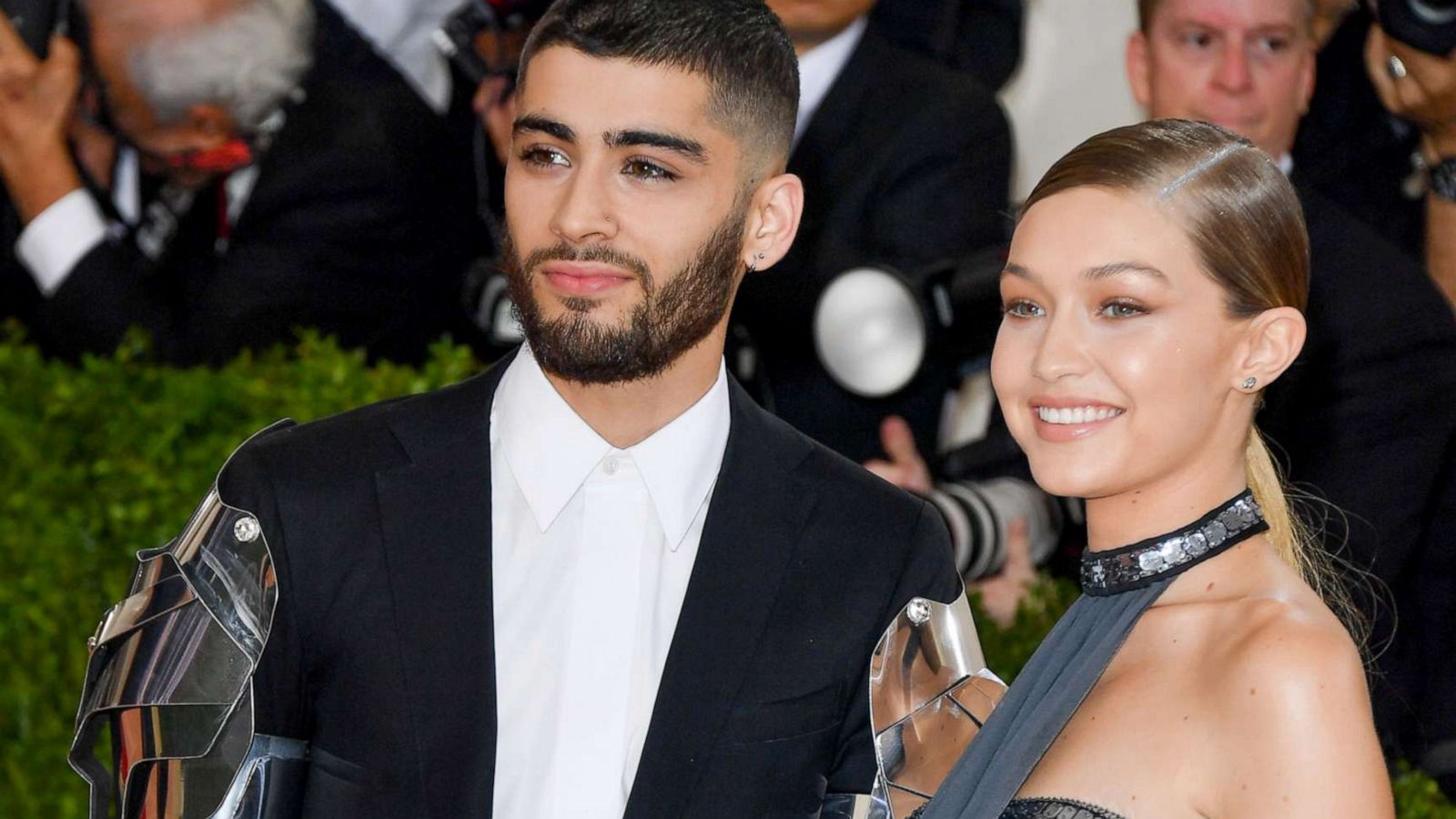 PHOTO: Zayn Malik and Gigi Hadid attend the Costume Institute Gala at the Metropolitan Museum of Art in New York, May 2, 2016.