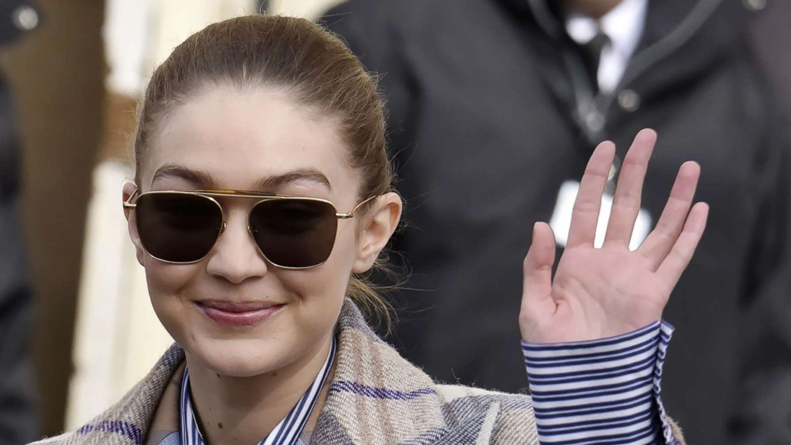 PHOTO: Gigi Hadid attends the Chanel show as part of the Paris Fashion Week Women swear Fall/Winter 2020/2021 on March 3, 2020 in Paris.