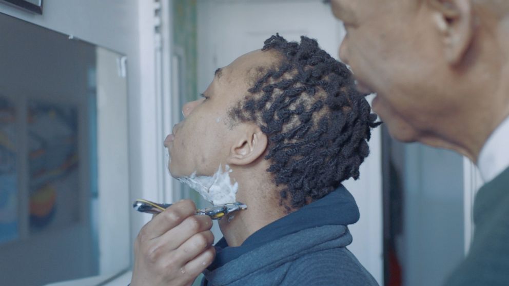 Viral new Gillette ad shows dad teaching transgender son to shave ABC