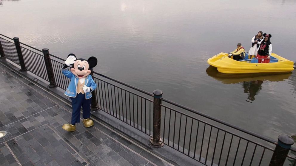 PHOTO: ABC News' Ginger Zee and Disney super fan Patrice Jenkins visit Shanghai Disneyland.