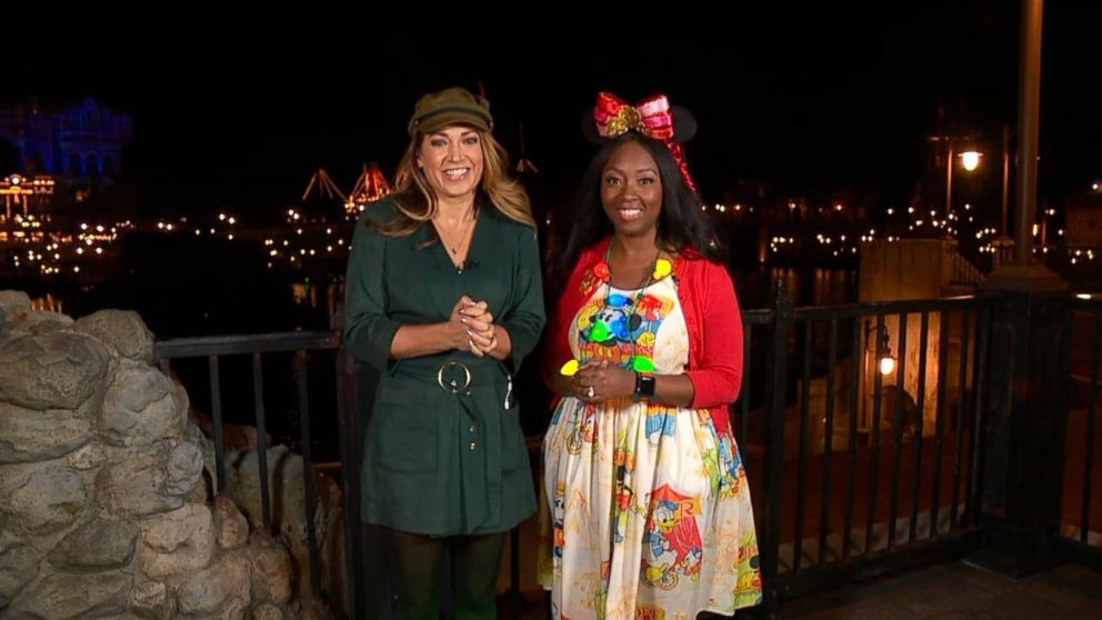 PHOTO: ABC News' Ginger Zee and Disney super fan Patrice Jenkins visit Tokyo Disneyland and its neighboring park, Tokyo DisneySea.