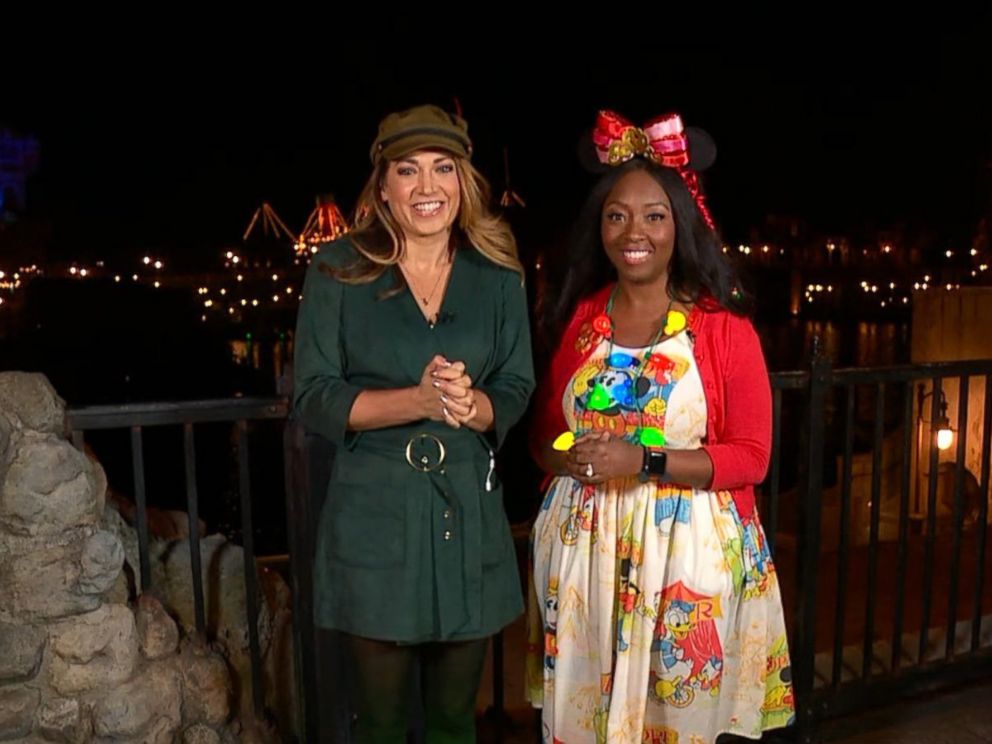 PHOTO: ABC News Ginger Zee and Disney super fan Patrice Jenkins visit Tokyo Disneyland and its neighboring park, Tokyo DisneySea.