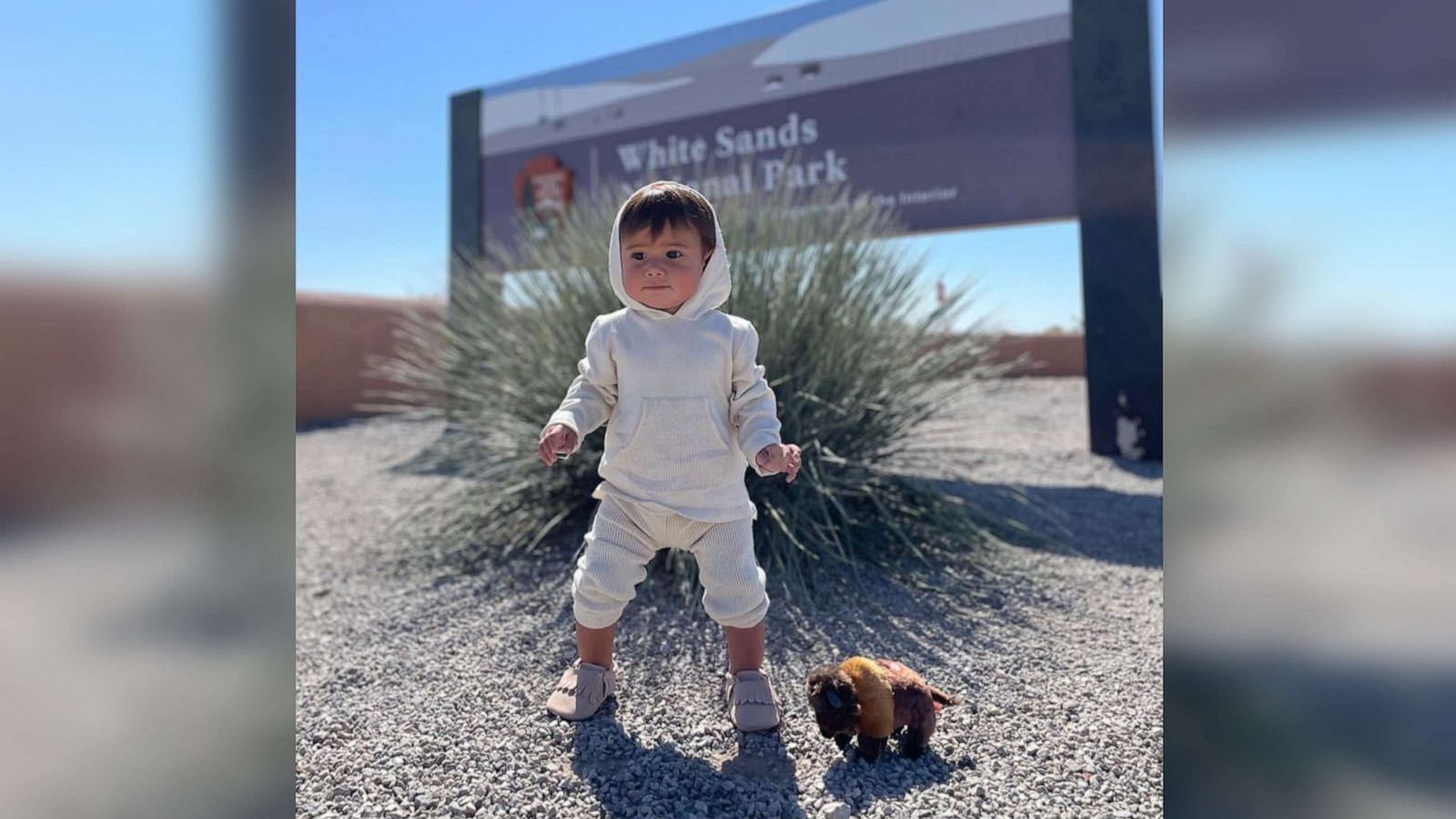 PHOTO: 3-year-old Journey Castillo completed her quest to visit all 63 of America’s national parks alongside her parents, Eric and Valerie Castillo.