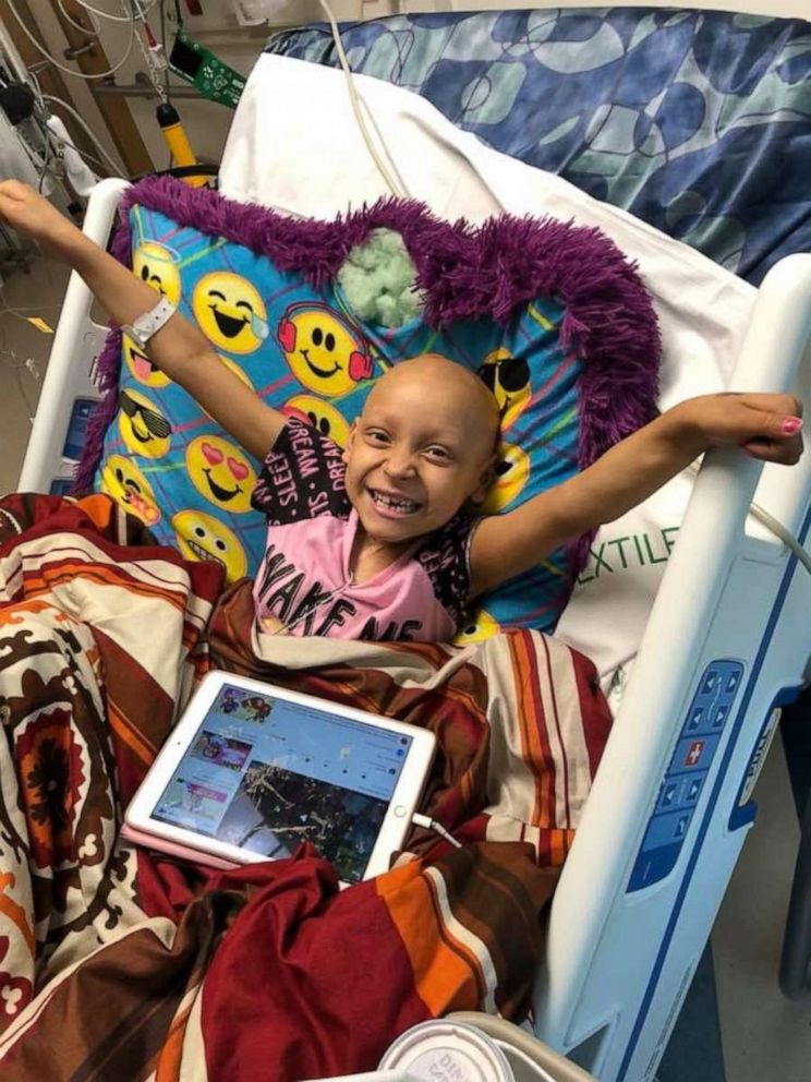 PHOTO: Zoe Figueroa, 8, was diagnosed with stage 4 neuroblastoma in 2018.