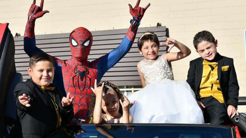 PHOTO: Zoe Figueroa, 8, is seen at her party in San Diego, California, celebrating her birthday and being cancer-free with her brothers Zach, 11 and Zayden, 7 and sister Zandrea, 5.