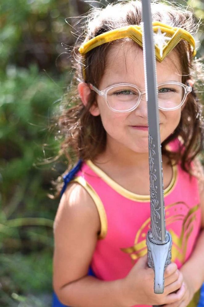 PHOTO: Aliyah Arambul's photo shoot celebrating her eye injury recovery was styled by her mom, Jessie Arambul, of Pasco, Washington.