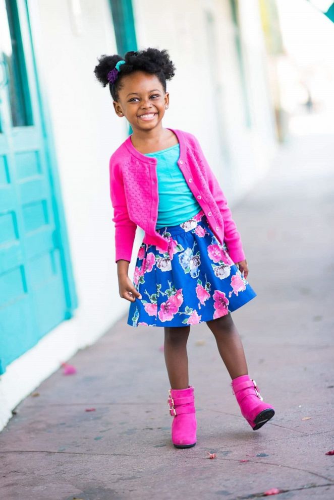 PHOTO: Madison Wilson, 7, is seen in a photo taken in 2016. Madison is raising money to get multicultural crayons and books into California classrooms.