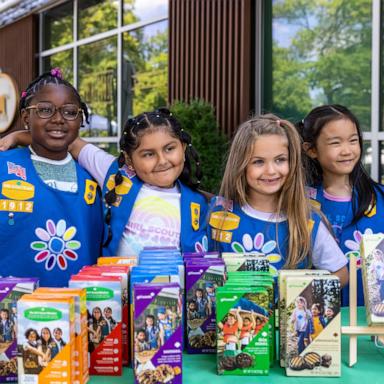 PHOTO: The Girl Scouts cookie season typically kicks off in January and wraps up in April.