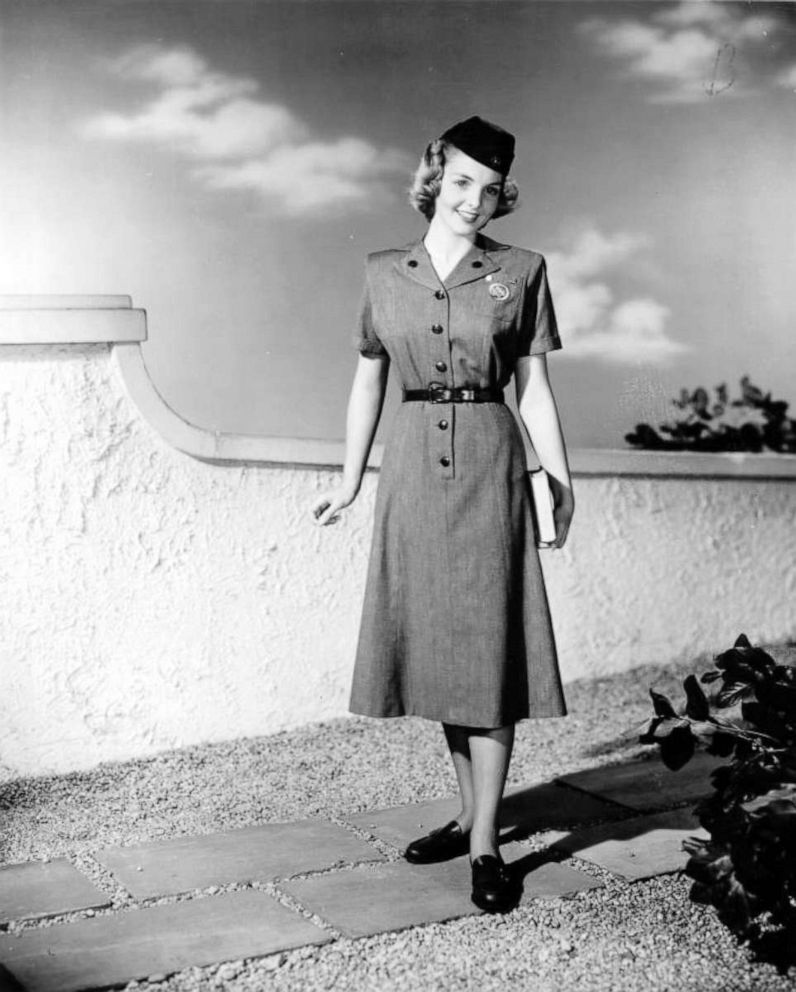 PHOTO: A circa 1948 Girl Scout uniform is shown in an undated photo released by the Girl Scouts of the USA, Aug. 25, 2020.