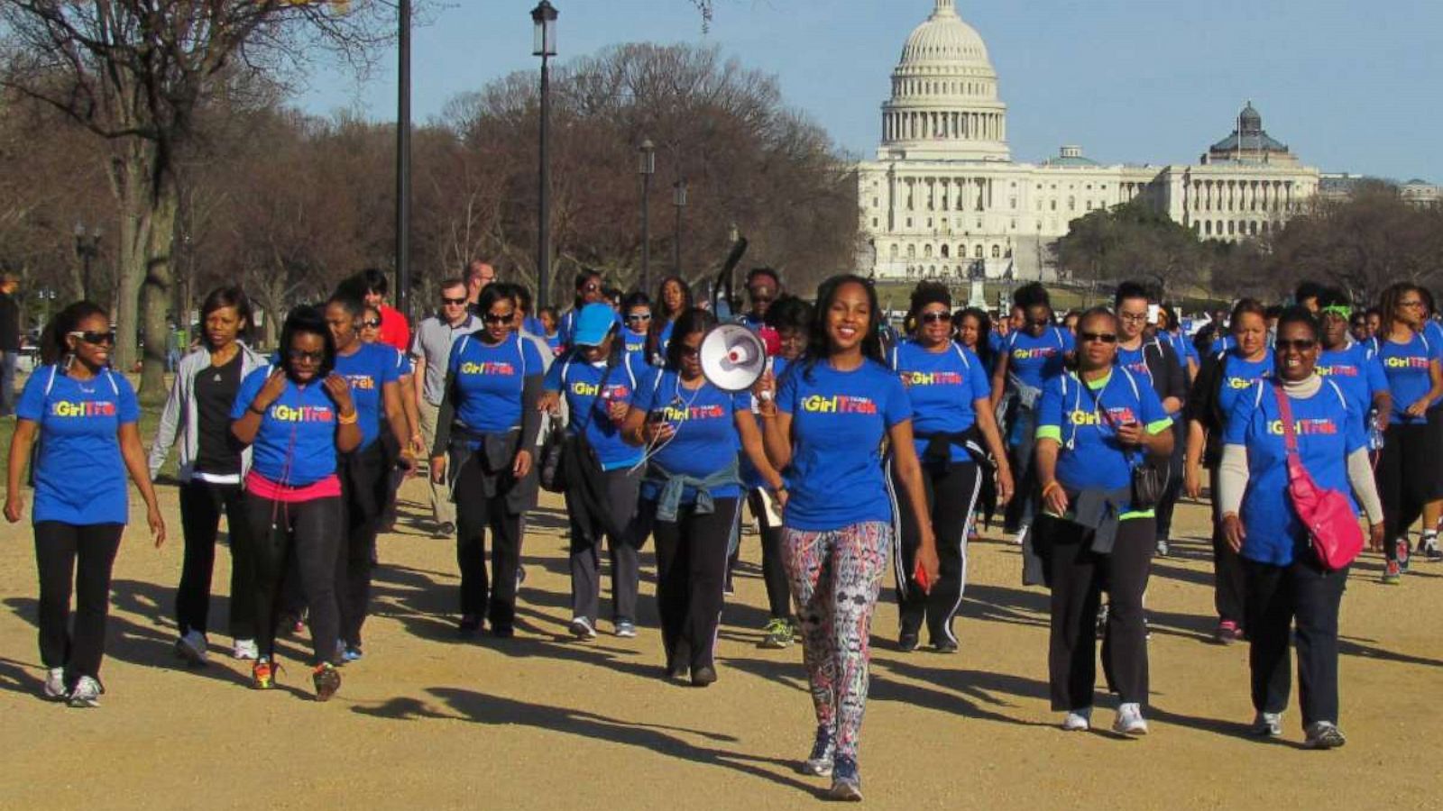 PHOTO: GirlTrek, a national health movement aimed at helping Black women, is mobilizing its members for the 2020 election.