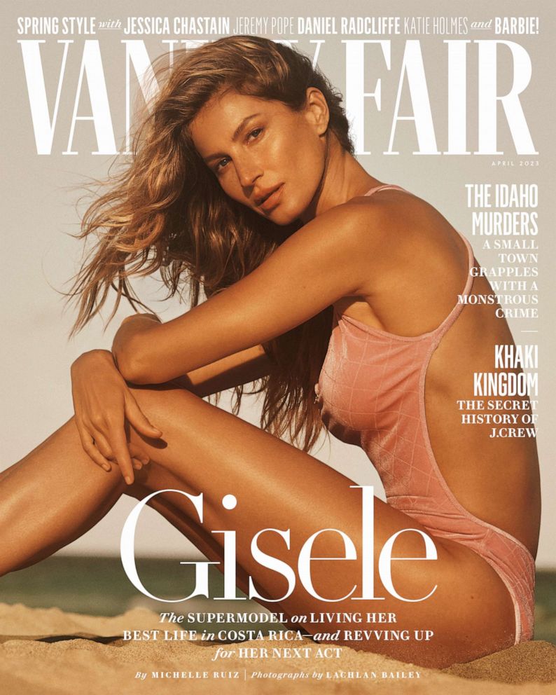 PHOTO: Gisele Bündchen is featured in Vanity Fair's April issue.