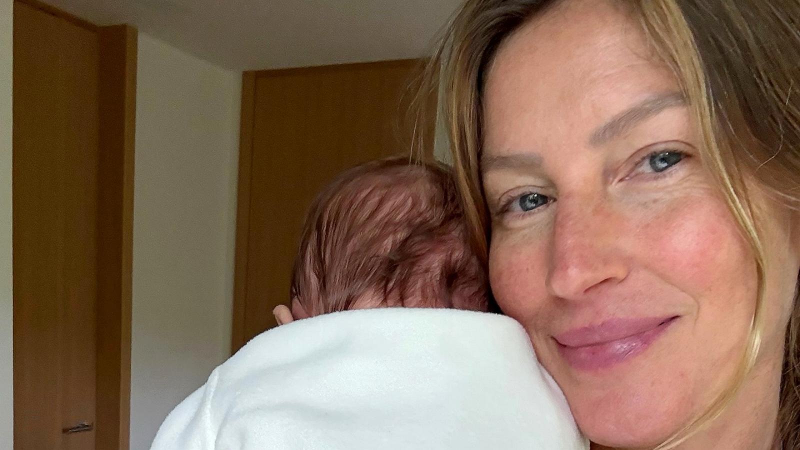 PHOTO: Gisele Bundchen marked Mother’s Day by sharing photos with her youngest son and family in an Instagram post.