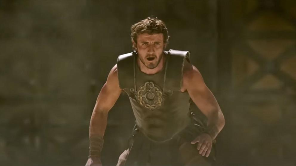 PHOTO: From director Ridley Scott, Gladiator II starring Paul Mescal in Theatres Nov. 22, 2024.