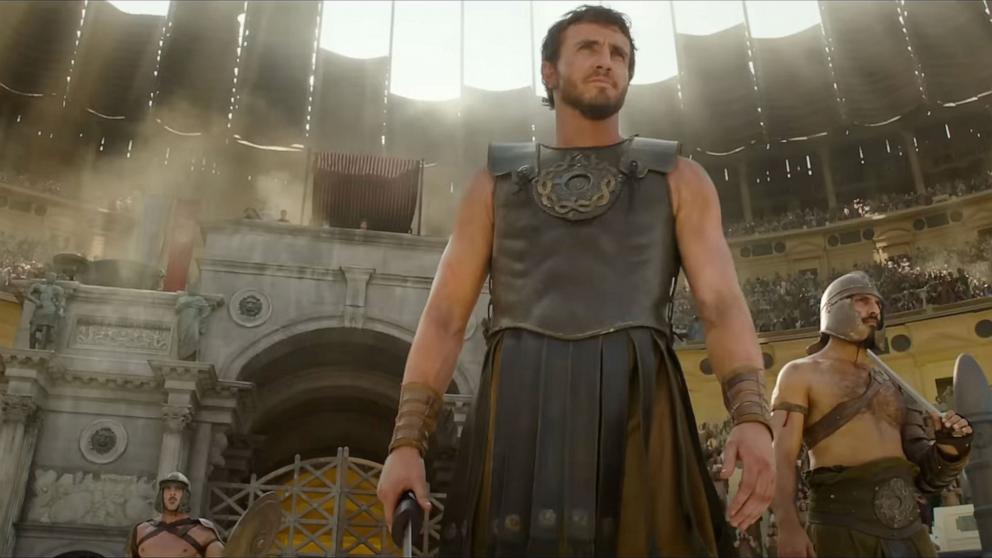 PHOTO: From director Ridley Scott, Gladiator II starring Paul Mescal in Theatres Nov. 22, 2024.